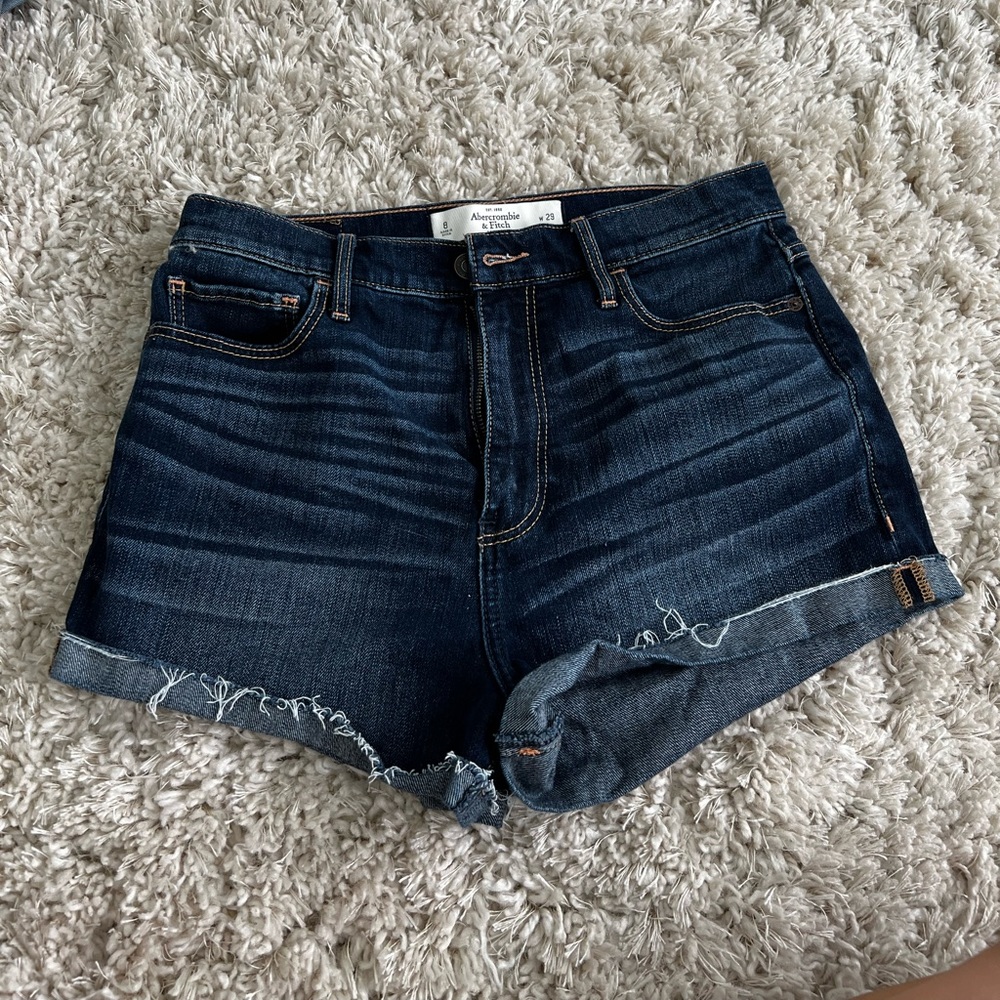 High Waisted Jean Short